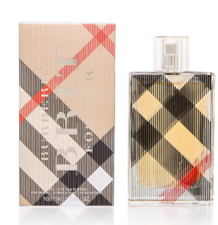 BURBERRY BRIT/BURBERRY EDP SPRAY 3.3 OZ (100 ML)