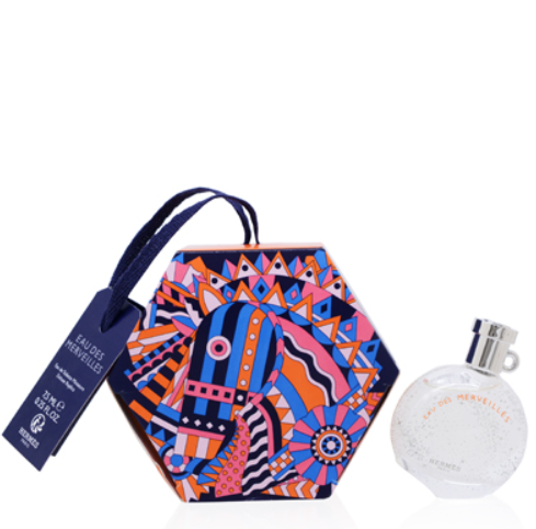 EAU DES MERVEILLES/HERMES EDT SPLASH MINI PERFUME 0.25 OZ (7.5 ML) (W)