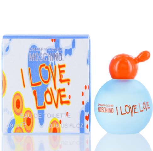 I LOVE LOVE/MOSCHINO EDT SPLASH MINI PERFUME 0.17 OZ (5.0 ML) (W)