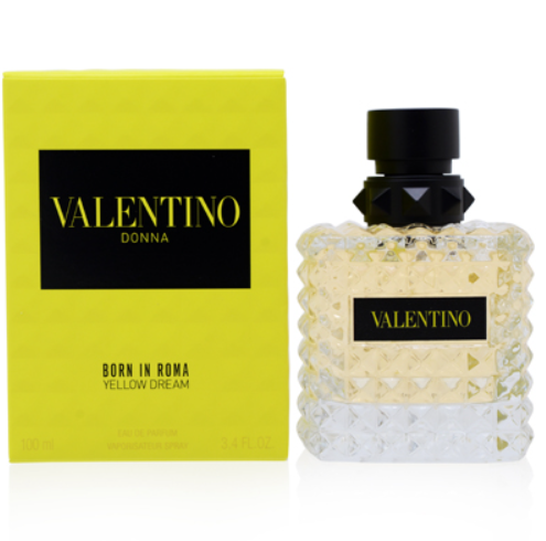 BORN IN ROMA YELLOW DREAM/VALENTINO EDP PERFUME SPRAY 3.4 OZ (100 ML) (W)